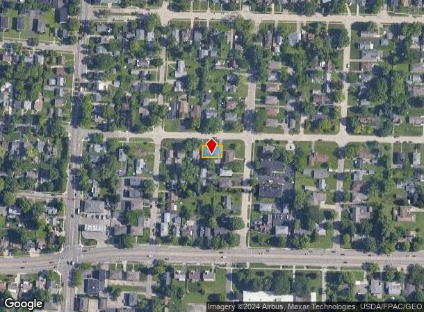  562 East Dr, Dayton, OH Parcel Map