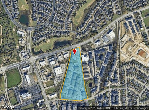  599 University Blvd, Round Rock, TX Parcel Map