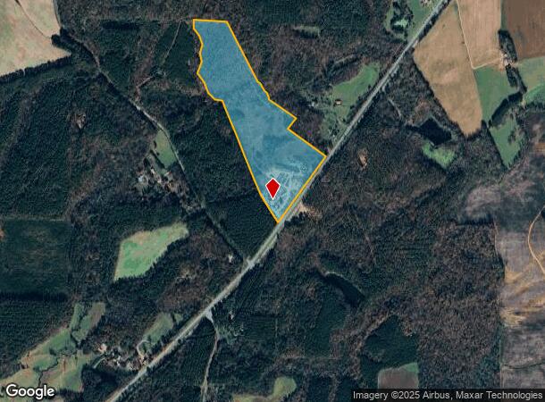  7530 Nc Highway 49 S, Denton, NC Parcel Map