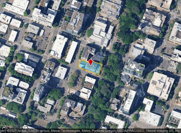  1331 Sw Park Ave, Portland, OR Parcel Map