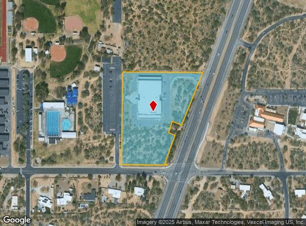  9255 N Oracle Rd, Tucson, AZ Parcel Map