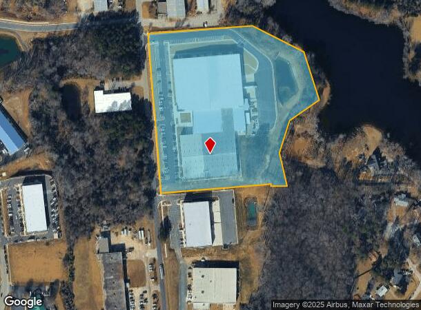 100 Technology Park Ln, Fuquay Varina, NC Parcel Map