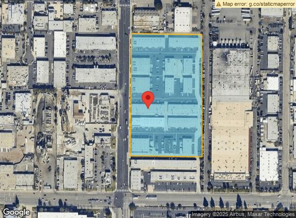  2165 S Grand Ave, Santa Ana, CA Parcel Map