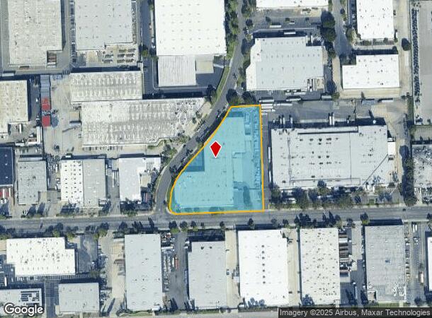  17150 Margay Ave, Carson, CA Parcel Map