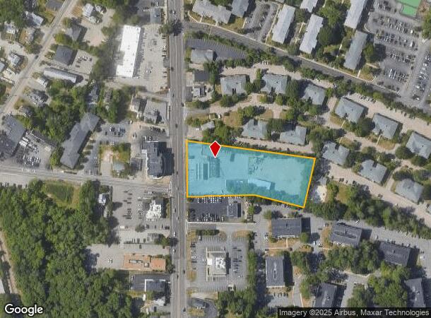  1068 Main St, South Weymouth, MA Parcel Map