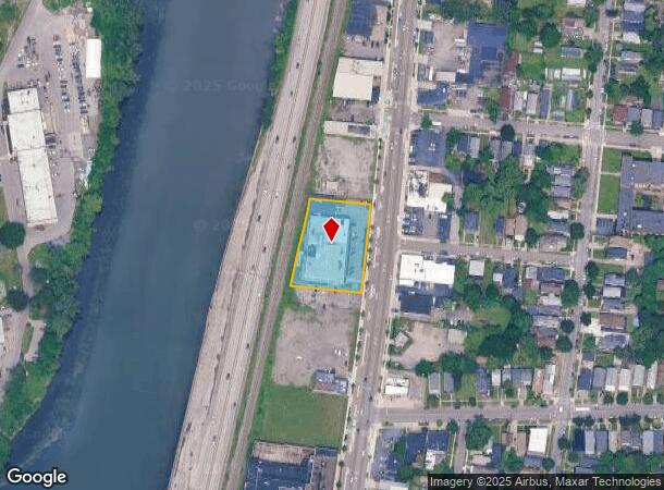 1360 Niagara St, Buffalo, NY Parcel Map