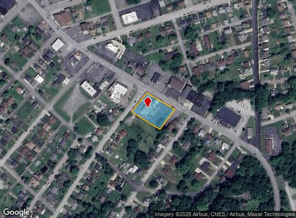 2605 Brodhead Rd, Aliquippa, PA Parcel Map