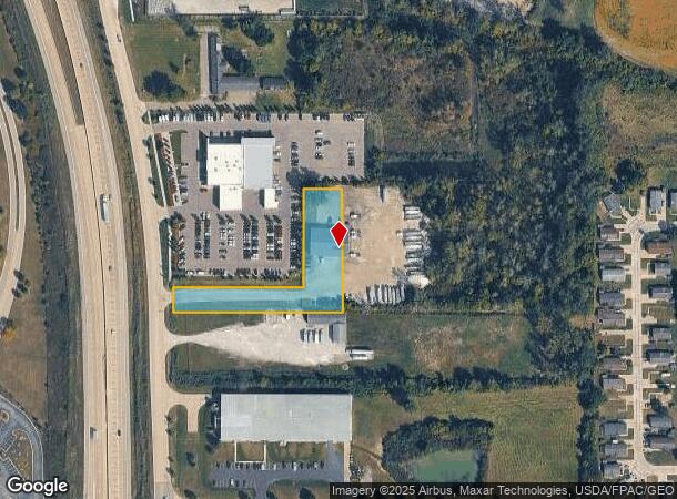 4700 N Ann Arbor Rd, Dundee, MI Parcel Map