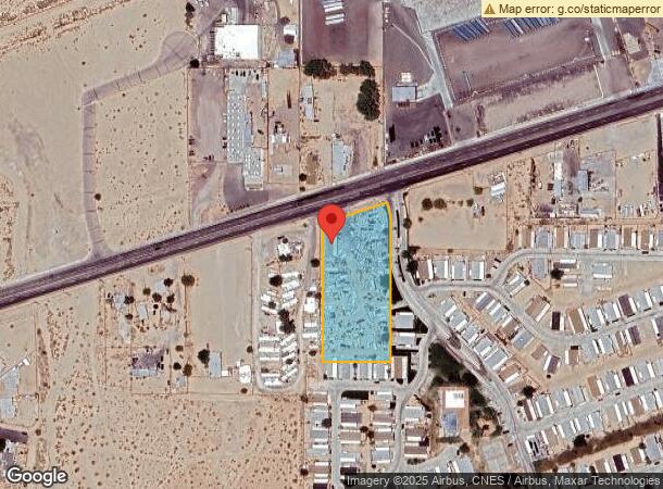  2500 W Main St, Barstow, CA Parcel Map