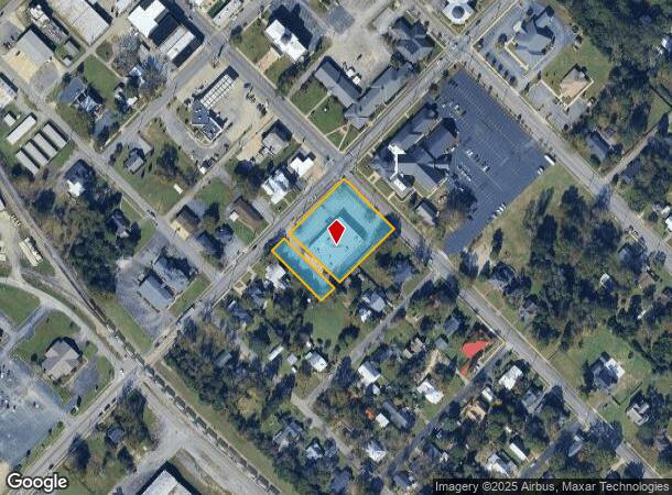 102 S 2Nd St, Cochran, GA Parcel Map