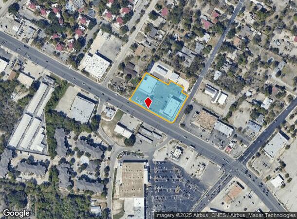  1704 Bandera Rd, San Antonio, TX Parcel Map