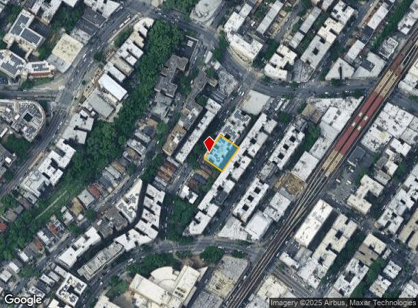  2010 Grand Ave, Bronx, NY Parcel Map