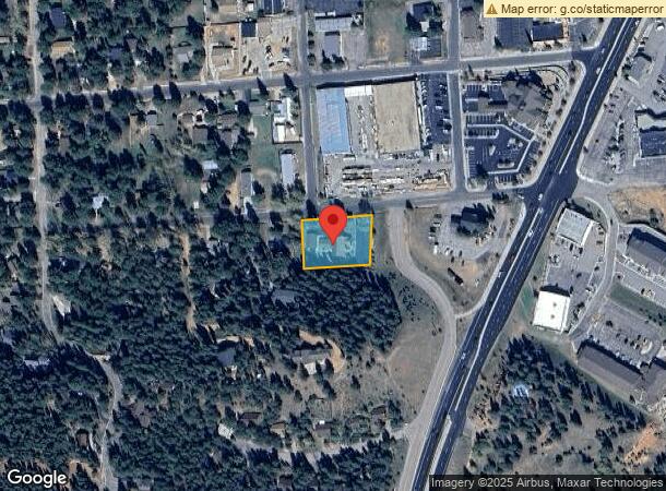  821 Lafayette Ave, Woodland Park, CO Parcel Map