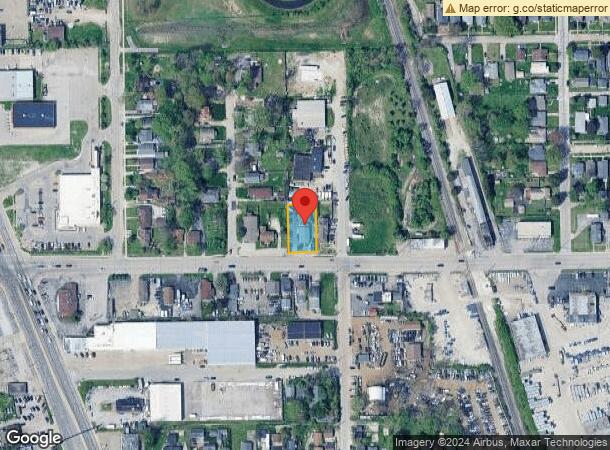  618 E Troy Ave, Indianapolis, IN Parcel Map