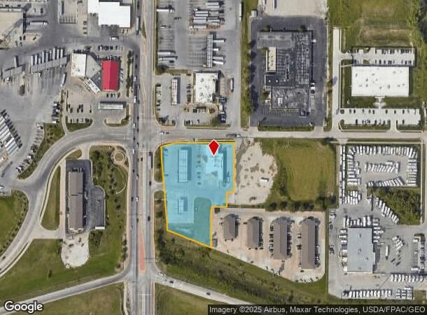 2711 S 24Th St, Council Bluffs, IA Parcel Map