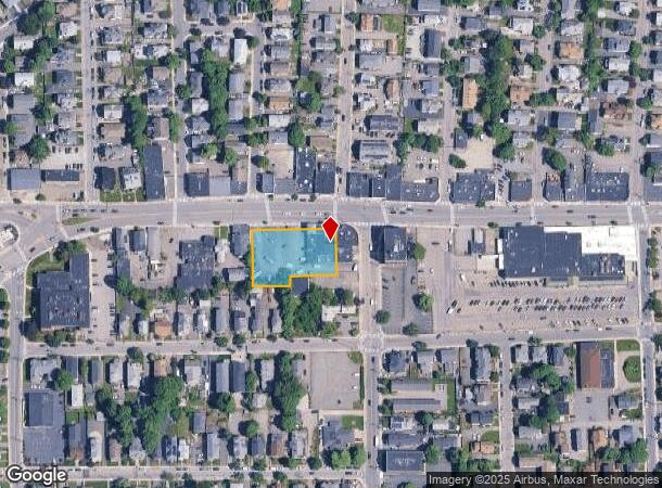 894 Main St, Waltham, MA Parcel Map