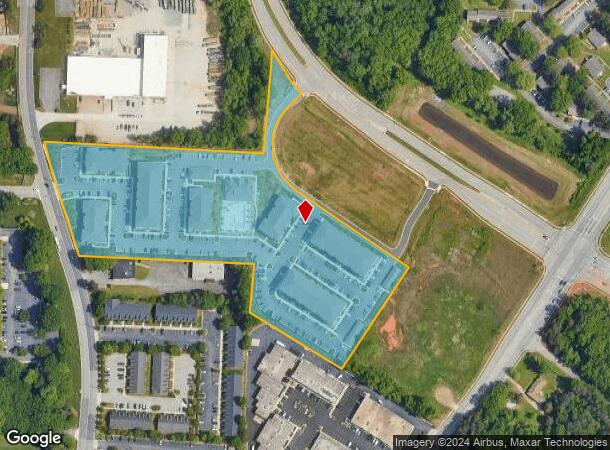  5201 Easter Ln, Greensboro, NC Parcel Map