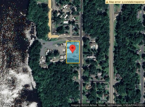  517 N Hamilton St, Saint Croix Falls, WI Parcel Map