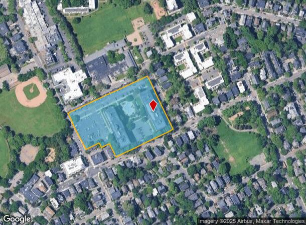 225 Walden St, Cambridge, MA Parcel Map