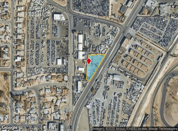  2061 Losee Rd, North Las Vegas, NV Parcel Map