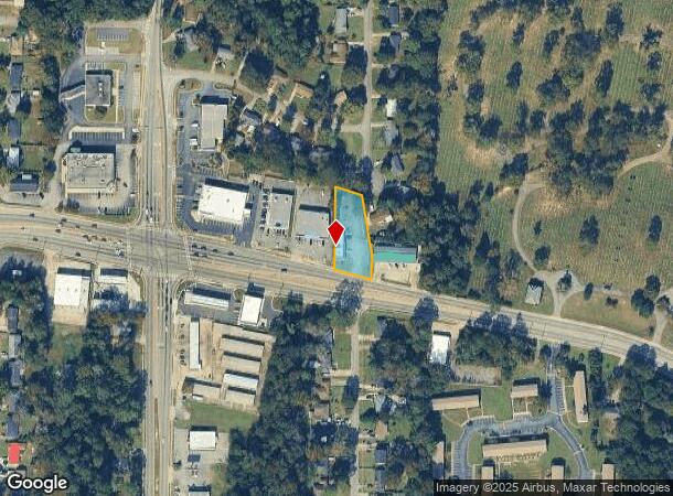  4191 Mercer University Dr, Macon, GA Parcel Map