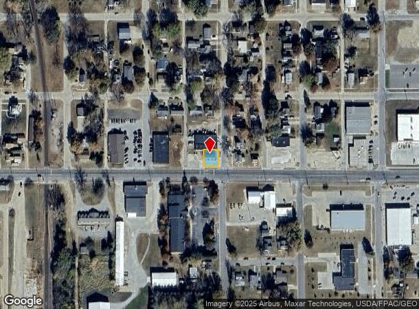 703 Central Ave W, Hampton, IA Parcel Map