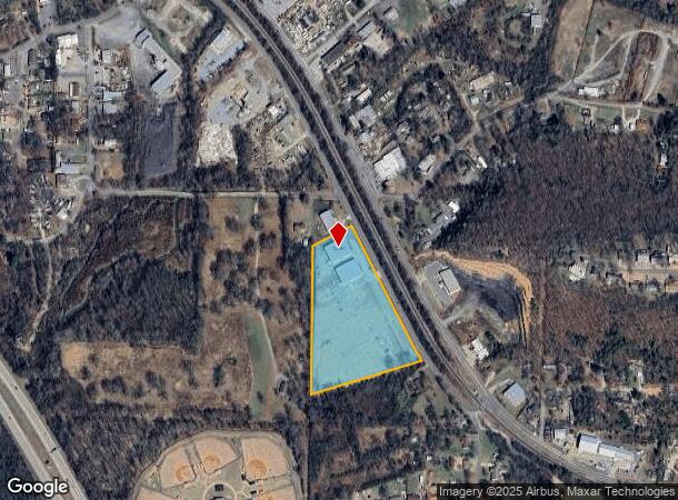  4135 Crystal Hill Rd, North Little Rock, AR Parcel Map
