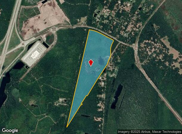  168 Petersville Ln, Brunswick, GA Parcel Map