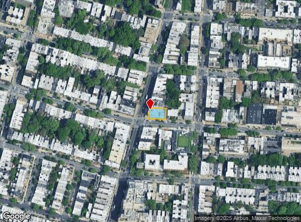  1469 Bedford Ave, Brooklyn, NY Parcel Map