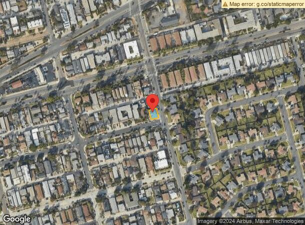  2176 Thomas Ave, San Diego, CA Parcel Map