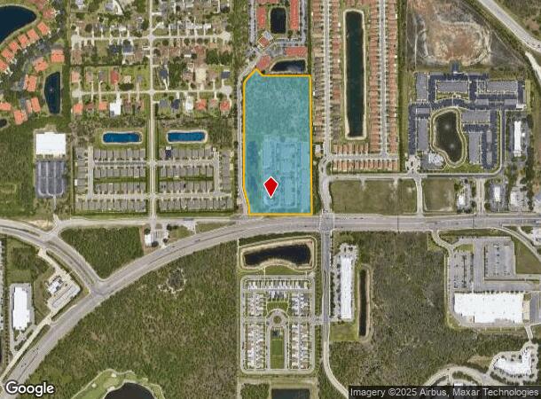  8685 Saddlebrook Cir, Naples, FL Parcel Map