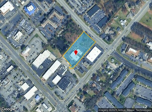  7813 Shrader Rd, Henrico, VA Parcel Map