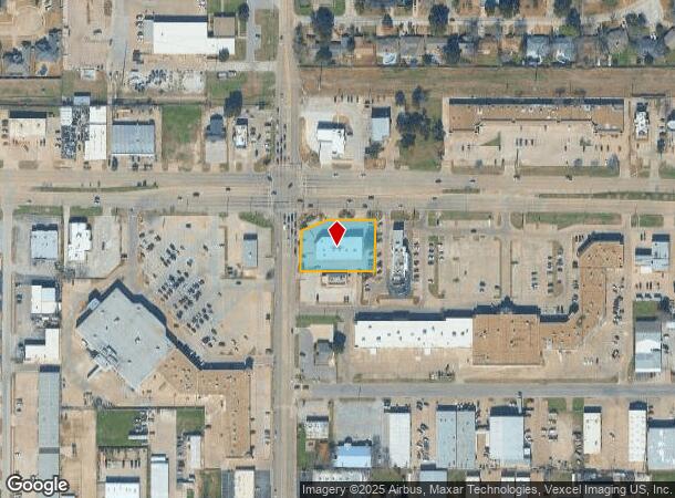  2424 W Pioneer Pkwy, Pantego, TX Parcel Map