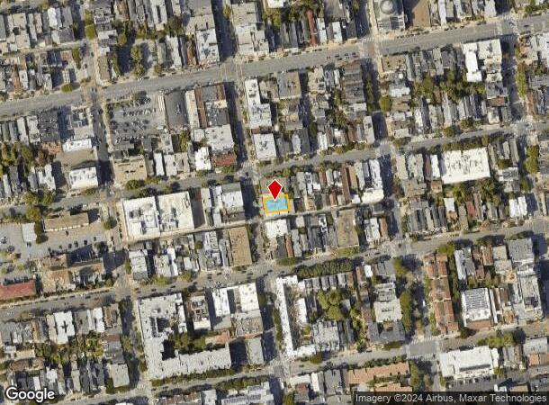  1932 Fillmore St, San Francisco, CA Parcel Map