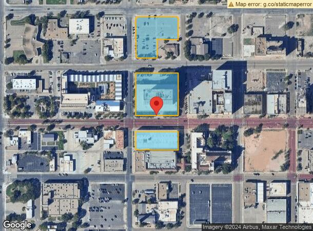  1500 Broadway, Lubbock, TX Parcel Map