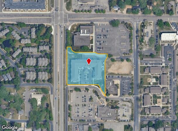 6455 University Ave Ne, Minneapolis, MN Parcel Map