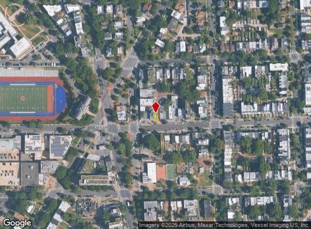 843 Upshur St Nw, Washington, DC Parcel Map