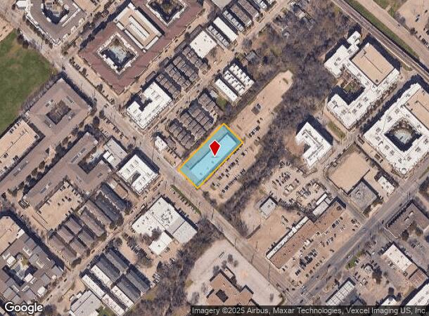 5800 Maple Ave, Dallas, TX Parcel Map