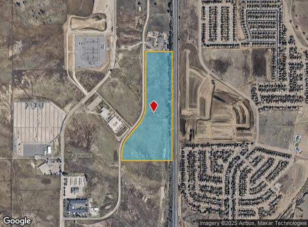  S Marksheffel Rd, Colorado Springs, CO Parcel Map