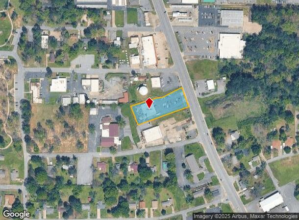 8420 Dollarway Rd, White Hall, AR Parcel Map