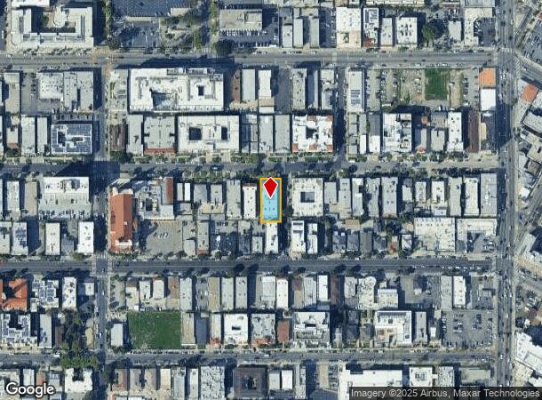  2910 Leeward Ave, Los Angeles, CA Parcel Map