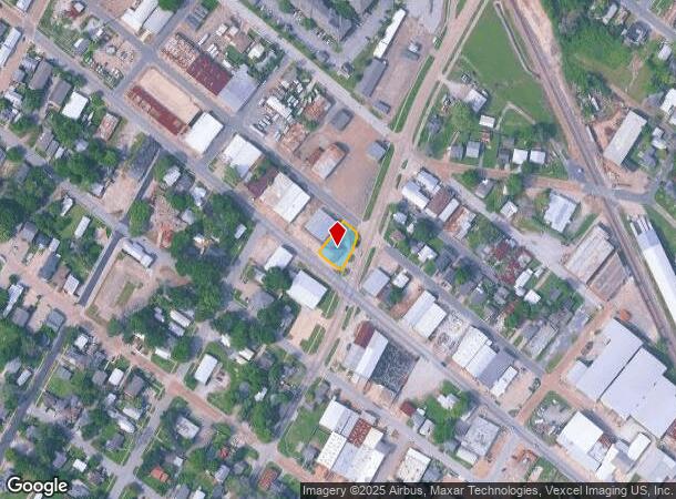  1711 Jefferson St, Lafayette, LA Parcel Map