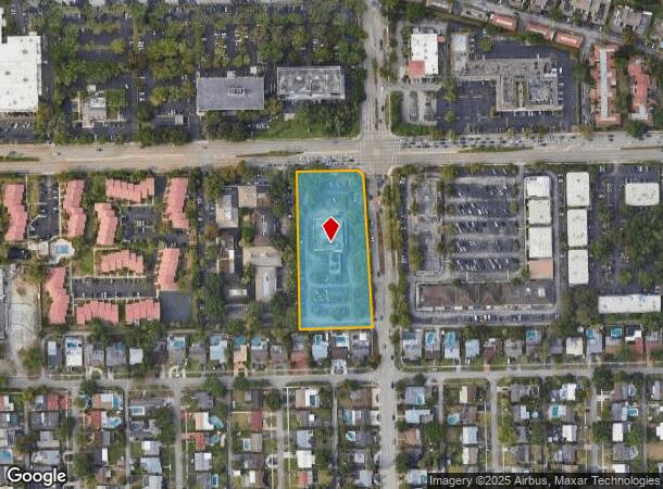  4600 Sheridan St, Hollywood, FL Parcel Map