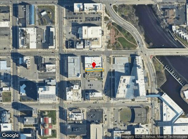  127 N Michigan St, South Bend, IN Parcel Map