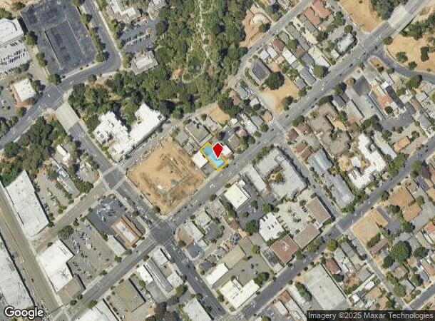  1260 A St, Hayward, CA Parcel Map