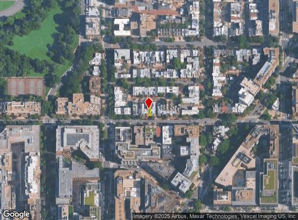  2125 N St Nw, Washington, DC Parcel Map