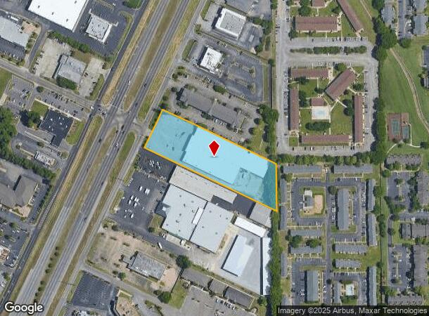  2505 Eastern Blvd, Montgomery, AL Parcel Map