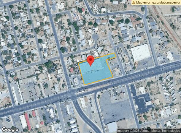  5401 Central Ave Nw, Albuquerque, NM Parcel Map