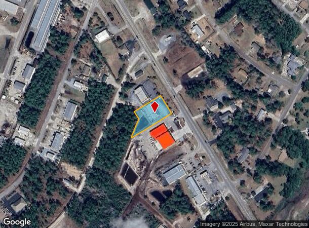  3156 George Ii Hwy, Southport, NC Parcel Map