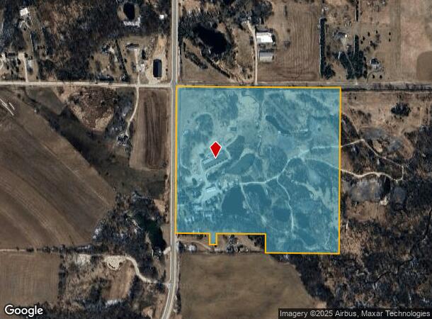 N865 County Rd W, Campbellsport, WI Parcel Map